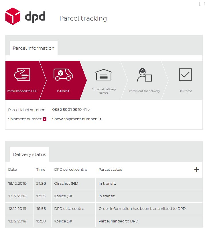 Do you want to know where your parcel is?