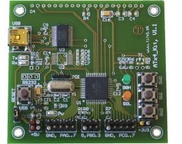 Become familiar with AtxMEGA by ATx4 development kits